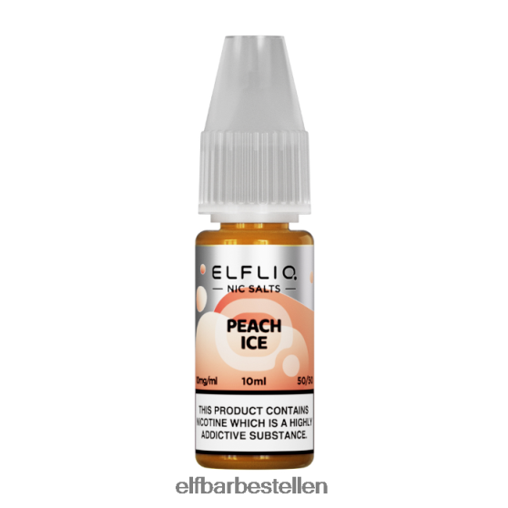 ELFBAR- 4PZ460184elfliq nic salts - perzikijs - 10 ml-5 mg elf bar pods bestellen
