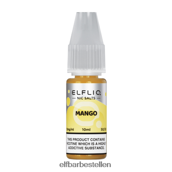 ELFBAR- 4PZ460187elfliq nic-zouten - mango - 10 ml-5 mg elf bar ohne nikotin bestellen
