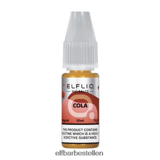 ELFBAR- 4PZ460195elfvloeibare zouten - cola - 10ml-20 mg/ml elfbar bestellen mit nikotin