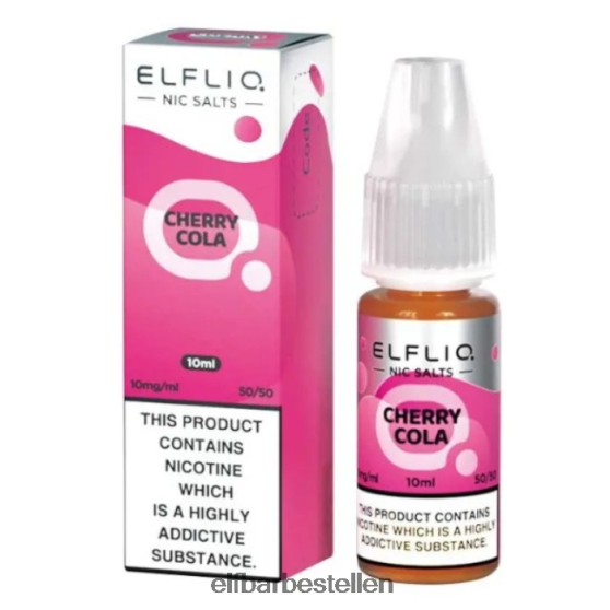 ELFBAR- 4PZ460196elfvloeibare zouten - kersencola - 10 ml-10 mg/ml elf bar ohne nikotin bestellen