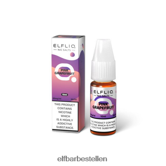 ELFBAR- 4PZ460203elfliq roze grapefruit-nic-zouten - 10 ml-20 mg/ml elf bar 5022 bestellen