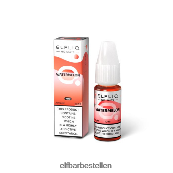 ELFBAR- 4PZ460205elfliq watermeloen-nic-zouten - 10 ml-20 mg/ml elf bar ohne nikotin bestellen