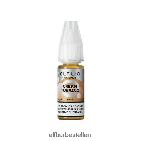 ELFBAR- 4PZ460211elfliq crème tabakszouten -10 ml-10 mg/ml elf bar pods bestellen