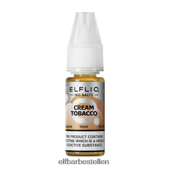 ELFBAR- 4PZ460211elfliq crème tabakszouten -10 ml-10 mg/ml elf bar pods bestellen
