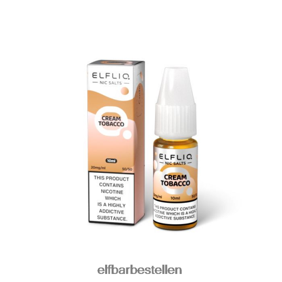 ELFBAR- 4PZ460212elfliq crème tabakszouten -10 ml-20 mg/ml elf bar 5023 bestellen