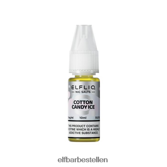 ELFBAR- 4PZ460213elfliq suikerspin-ijszouten - 10 ml-10 mg/ml elfbar bestellen mit nikotin