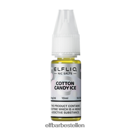 ELFBAR- 4PZ460213elfliq suikerspin-ijszouten - 10 ml-10 mg/ml elfbar bestellen mit nikotin