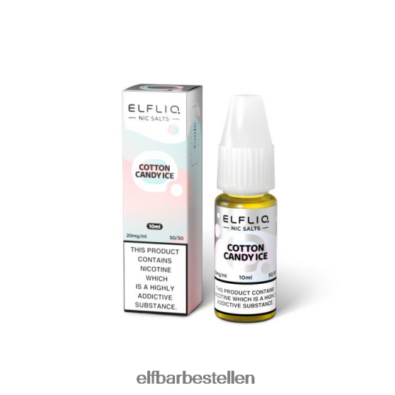 ELFBAR- 4PZ460214elfliq suikerspin-ijszouten - 10 ml-20 mg/ml elf bar ohne nikotin bestellen