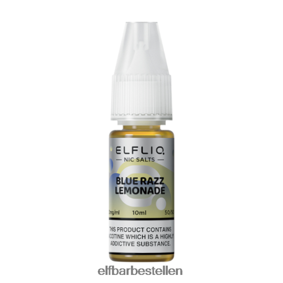 ELFBAR- 4PZ460217elfliq blauwe razz limonade-nic zouten - 10 ml-10 mg/ml elf bar bestellen