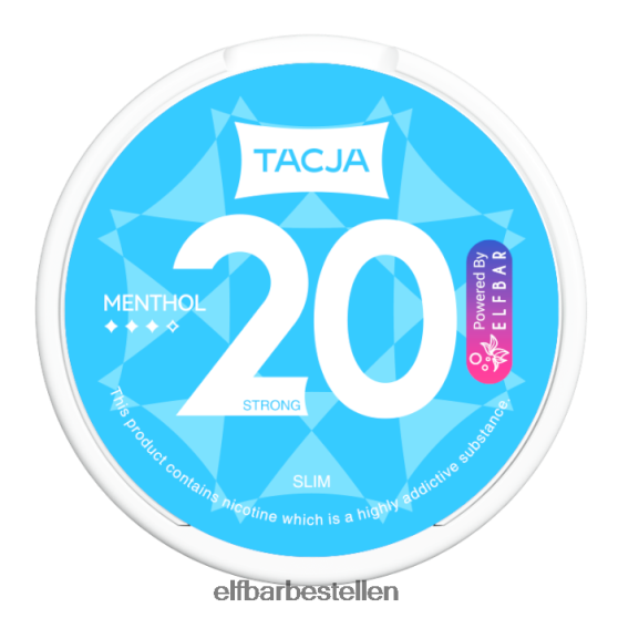 ELFBAR- 4PZ460222tacja nicotinezakje - menthol - 1 pakje - 18 mg/g elfbar bestellen mit nikotin