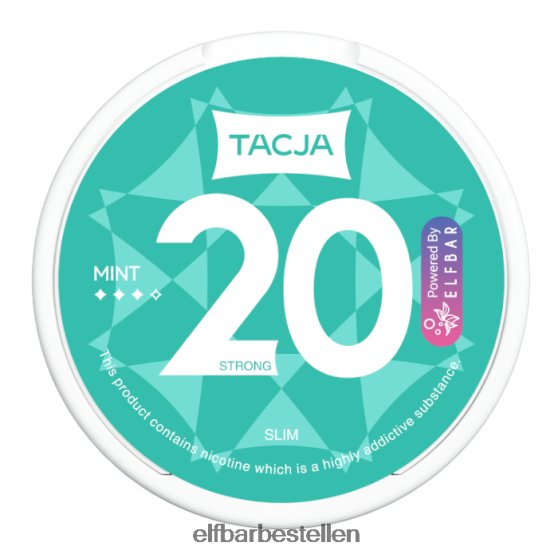 ELFBAR- 4PZ460231tacja nicotinezakje - mint - 1 pak - 12 mg/g elfbar bestellen mit nikotin