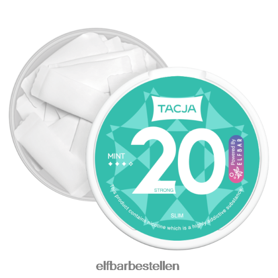 ELFBAR- 4PZ460231tacja nicotinezakje - mint - 1 pak - 12 mg/g elfbar bestellen mit nikotin