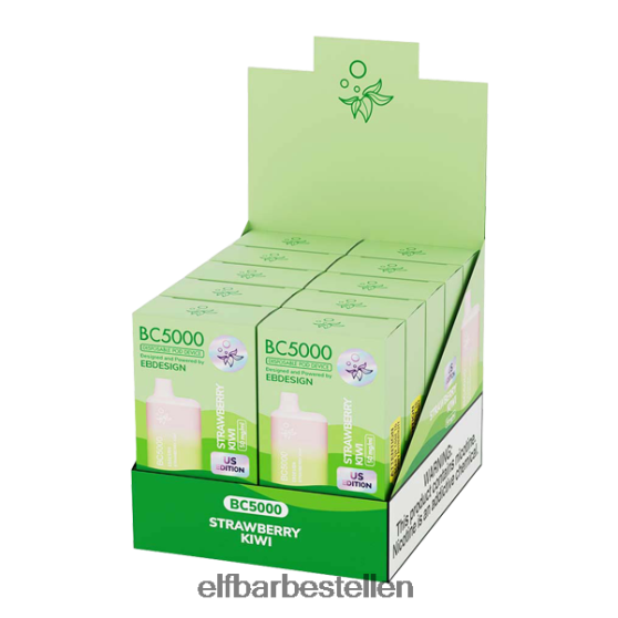 ELFBAR- 4PZ460241aardbeikiwi bc5000 consument - enkelvoudig - 50 mg elf bar ohne nikotin bestellen