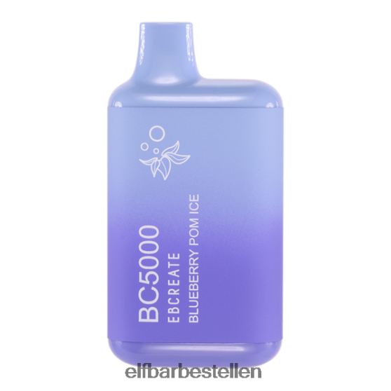 ELFBAR- 4PZ460254bosbessen pom ijs bc5000 consument - 40 mg - enkelvoudig elf bar bestellen nederland