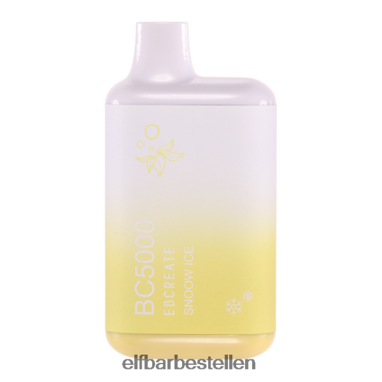 ELFBAR- 4PZ460262Snoow Ice bc5000 consument - 50 mg - enkelvoudig elf bar bestellen