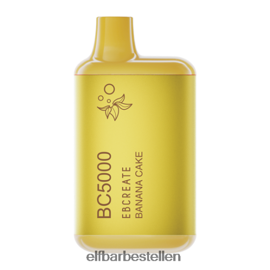 ELFBAR- 4PZ460297bananencake ebcreate bc5000 thermische editie consumenten - 50 mg - enkelvoudig elf bar nederland