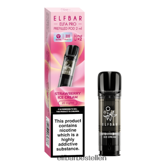 ELFBAR- 4PZ460100 Snoow-tabak elfa pro voorgevulde peulen - 20 mg - 2 stuks elf bar bestellen