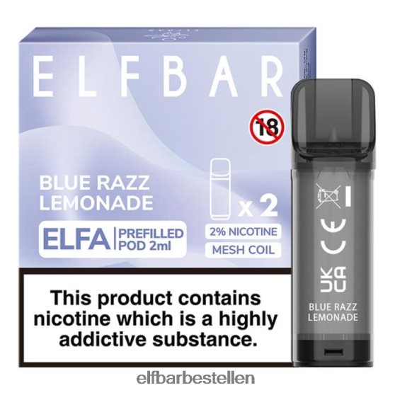 ELFBAR- 4PZ460109 cola elfa voorgevulde capsule - 2 ml - 20 mg (2 stuks) elf bar bestellen
