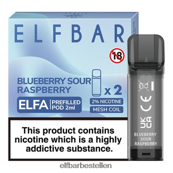 ELFBAR- 4PZ460109 cola elfa voorgevulde capsule - 2 ml - 20 mg (2 stuks) elf bar bestellen
