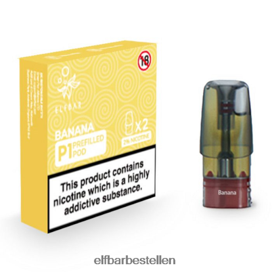 ELFBAR- 4PZ460143 banaan mate 500 p1 voorgevulde peulen - 20 mg (2 stuks) elfbar 615 bestellen