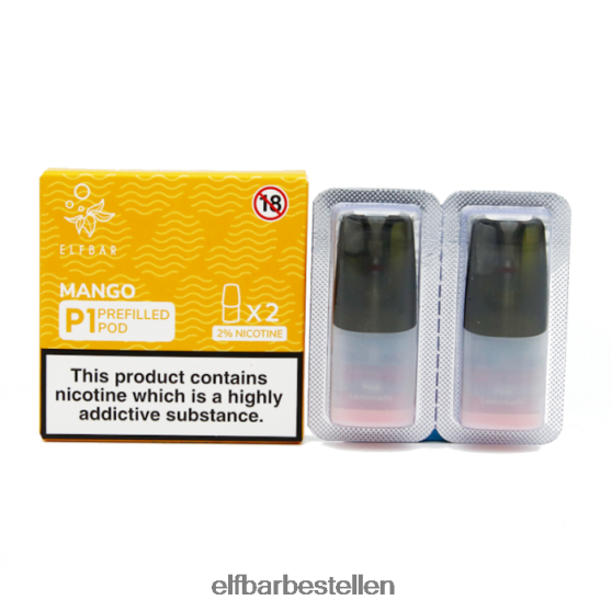 ELFBAR- 4PZ460148 cola mate 500 p1 voorgevulde peulen - 20 mg (2 stuks) elf bar pods bestellen