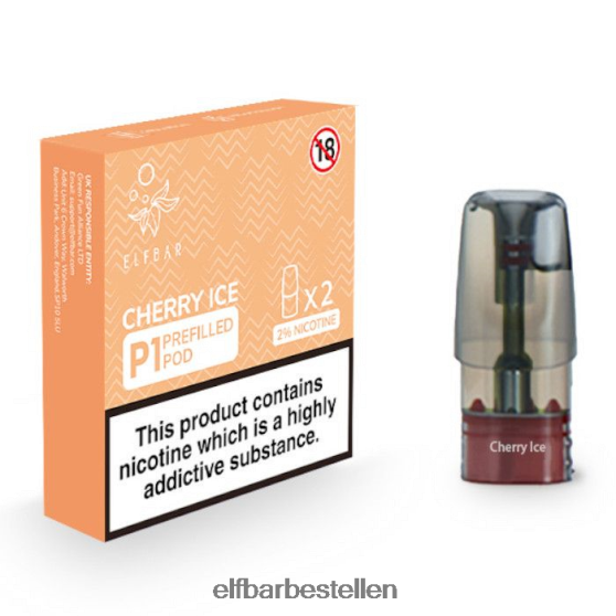 ELFBAR- 4PZ460156 kersen ijs mate 500 p1 voorgevulde peulen - 20 mg (2 stuks) elfbar bestellen