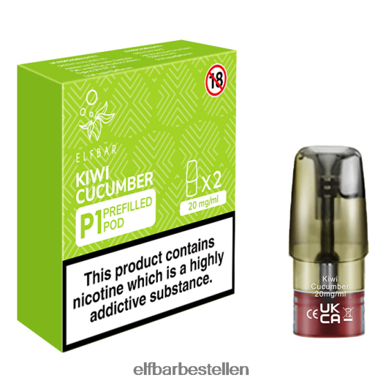 ELFBAR- 4PZ460168mate 500 p1 voorgevulde peulen - 20 mg (2 stuks) xenon elfbar bestellen mit nikotin