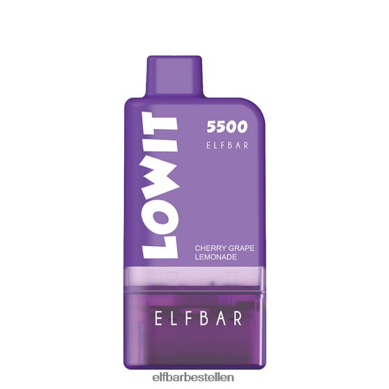 ELFBAR- 4PZ460430 druif voorgevulde podkit lowit 5500 2%nic elf bar ohne nikotin bestellen