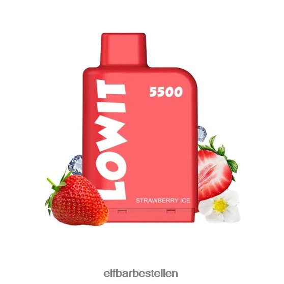 aardbeien ijs
