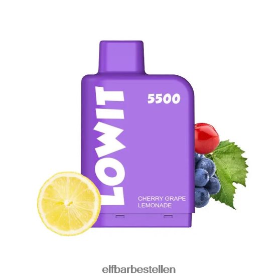 ELFBAR- 4PZ460445 gemixte bessen voorgevulde pod lowit 5500 soesjes 2%nic elf bar pods bestellen