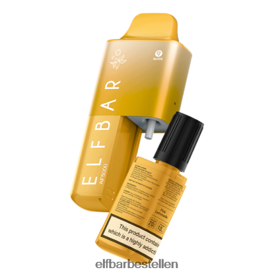 ELFBAR- 4PZ46054 roze limonade af5000 voorgevulde kit - 20 mg elf bar nederland