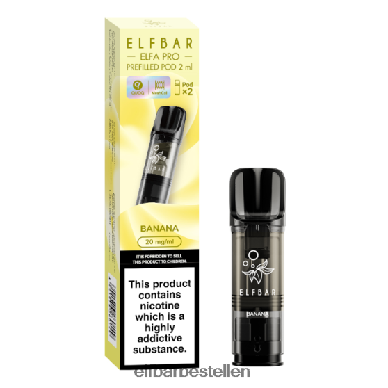 ELFBAR- 4PZ46079 groene munt elfa pro voorgevulde peulen - 20 mg - 2 stuks elf bar ohne nikotin bestellen