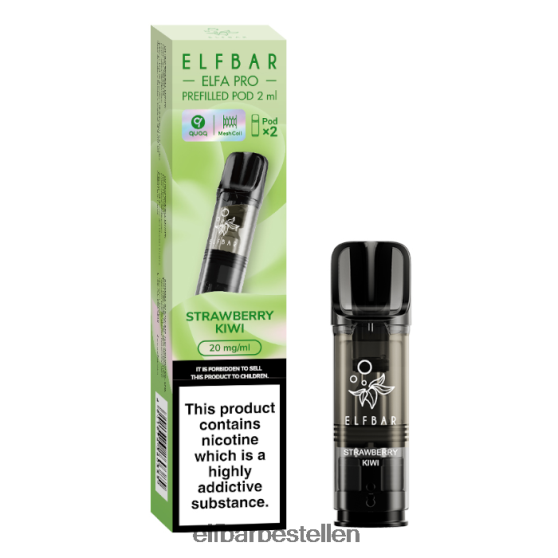 ELFBAR- 4PZ46081 Citroen limoen elfa pro voorgevulde peulen - 20 mg - 2 stuks elf bar nederland