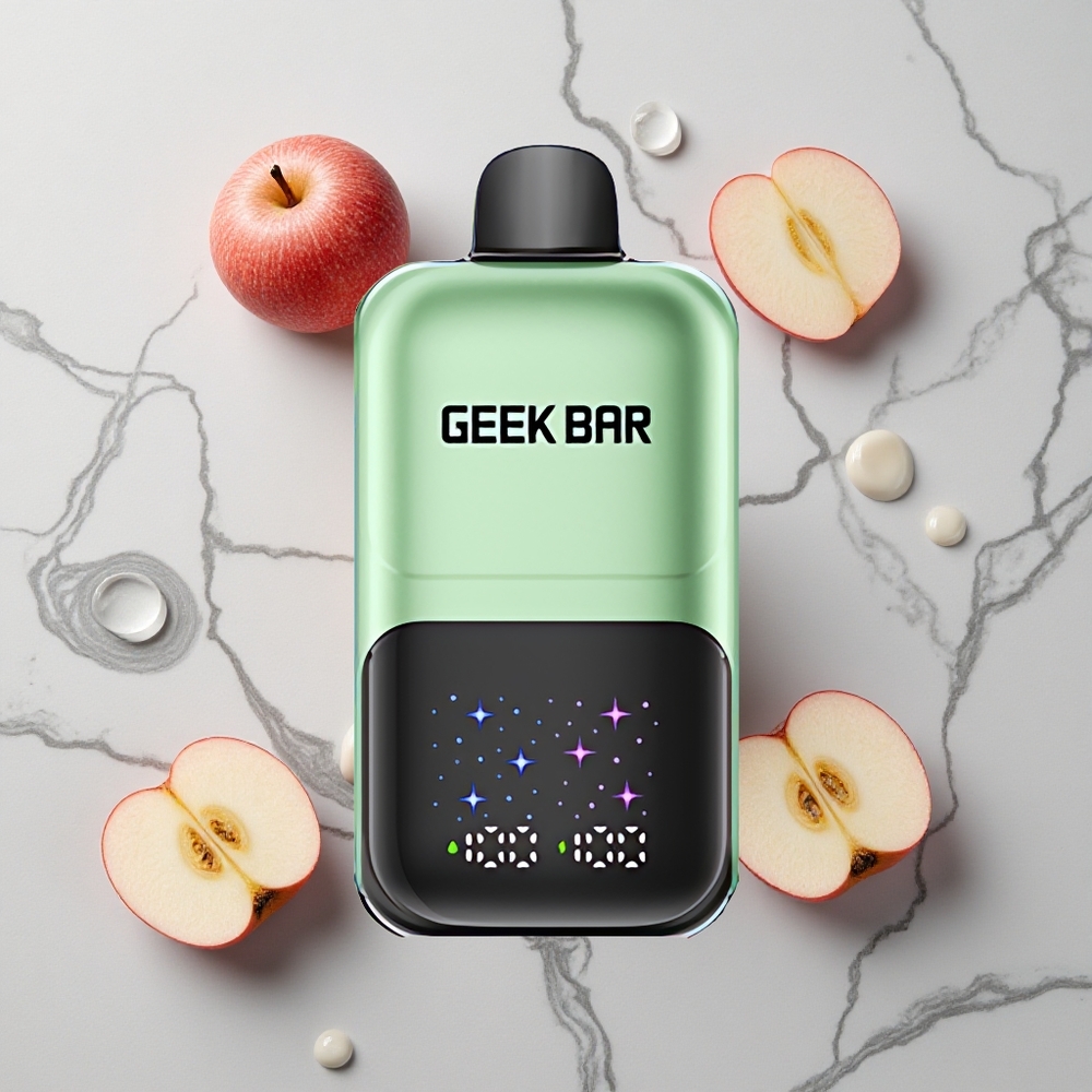 Dubbel Appel A&B GEEK BAR 2GO Two Series 50000 Puffs Interactive Groot Scherm wholesale Netherlands