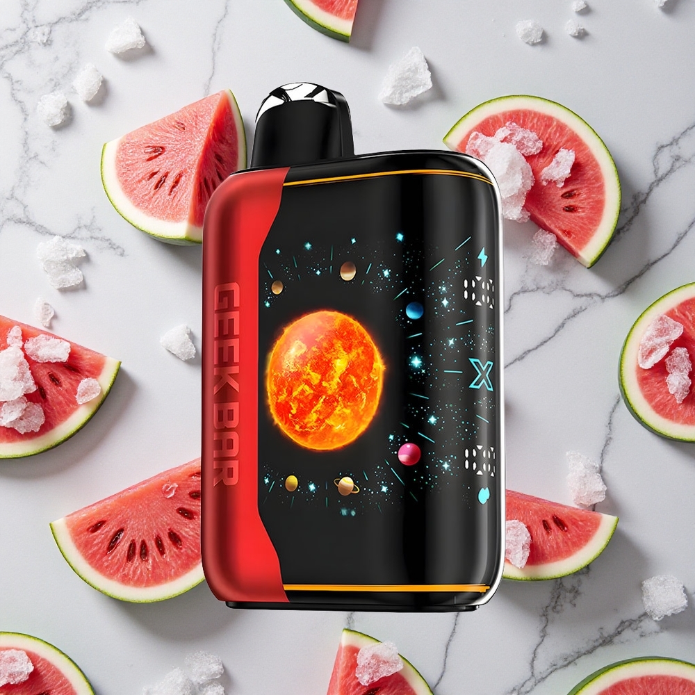 Watermeloen IJs GEEK BAR Platinum Edition 25000 Puffs Dual Mesh Coil wholesale Netherlands
