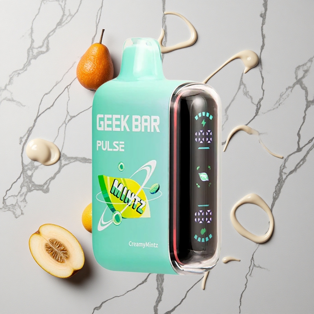Mint Editie Geek Bar Pulse 15000 Puffs Met 16ML Vloeistof & USB Type-C wholesale Netherlands