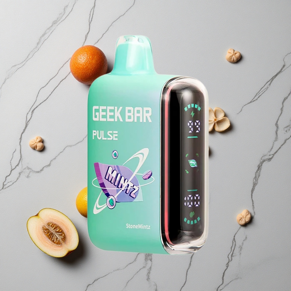 Mint Editie Geek Bar Pulse 15000 Puffs Met 16ML Vloeistof & USB Type-C wholesale Netherlands