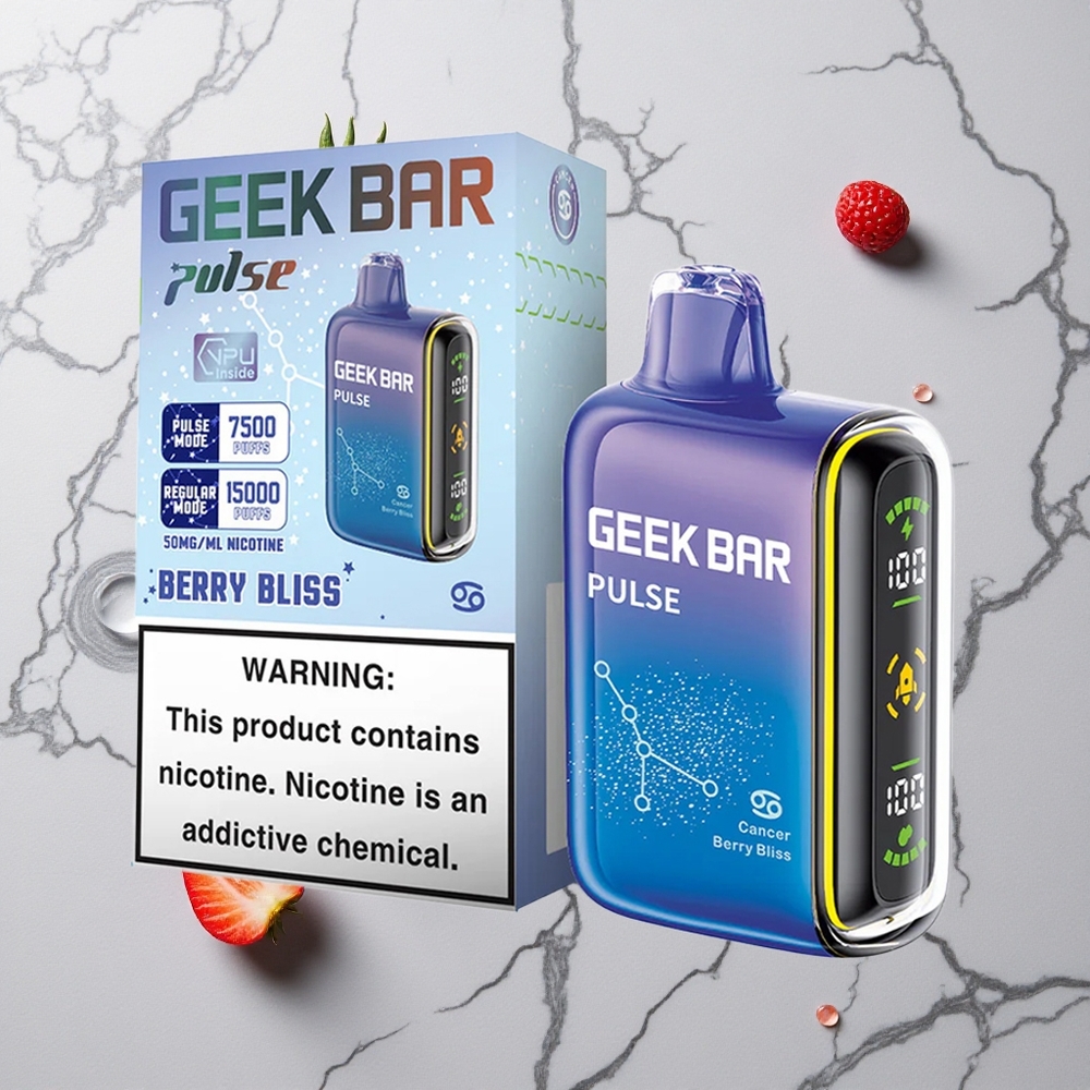 Zodiac-editie Geek Bar Pulse 15000 Puffs 16ML E-liquid 5% Nicotine wholesale Netherlands