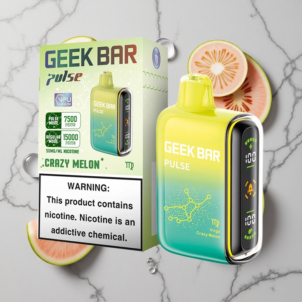 Zodiac-editie Geek Bar Pulse 15000 Puffs 16ML E-liquid 5% Nicotine wholesale Netherlands