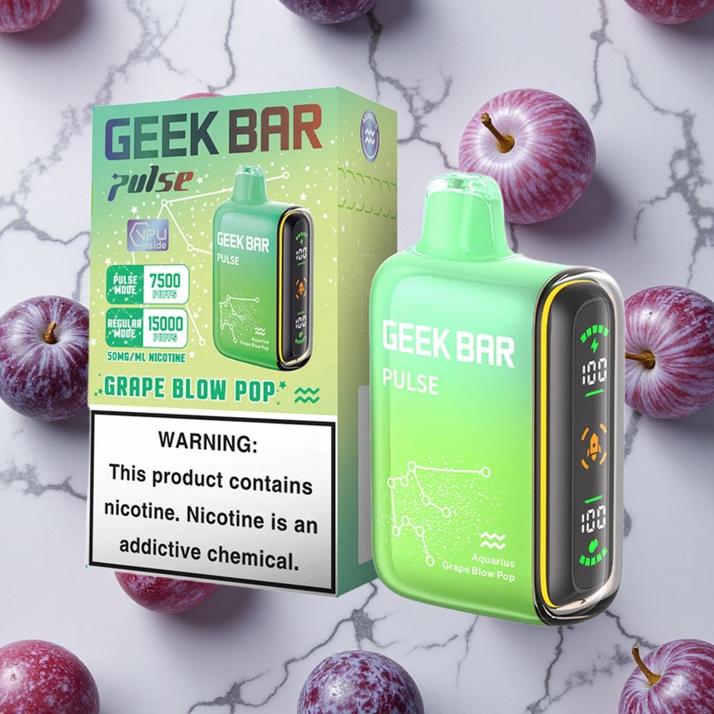 Zodiac-editie Geek Bar Pulse 15000 Puffs 16ML E-liquid 5% Nicotine wholesale Netherlands