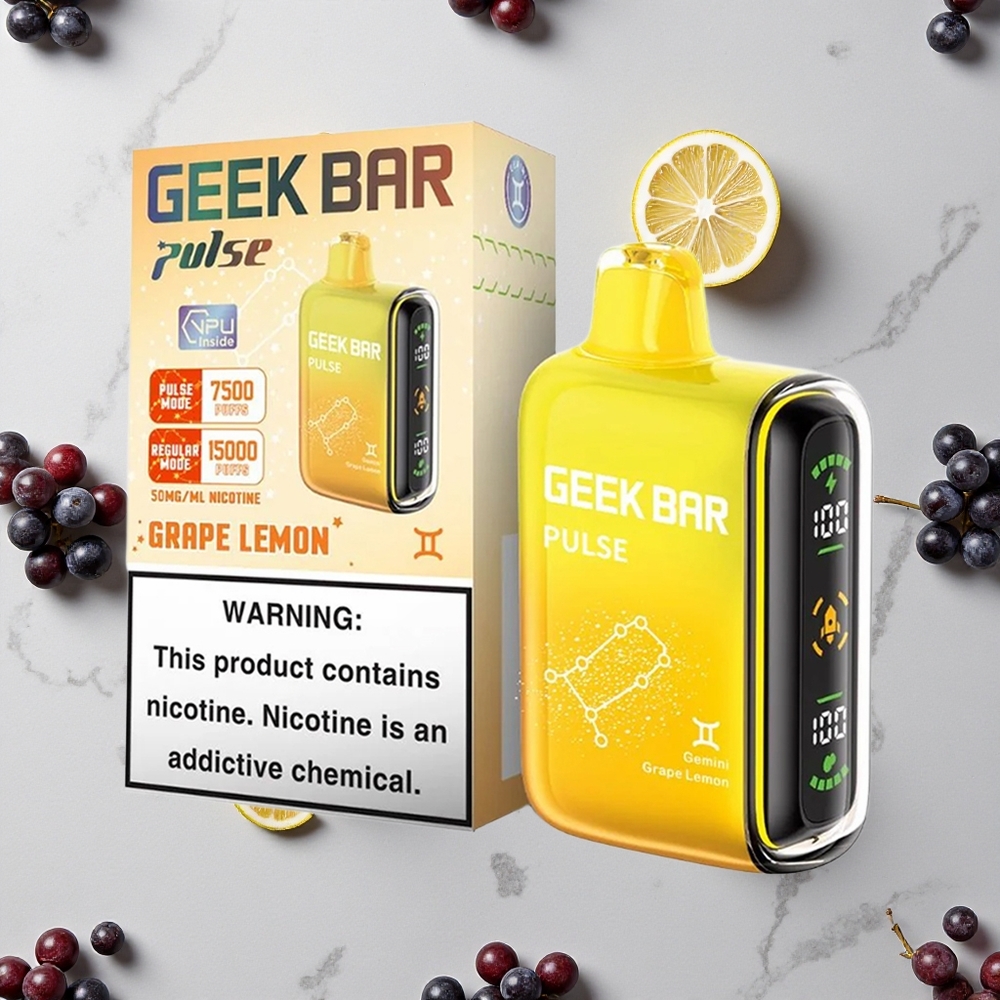 Zodiac-editie Geek Bar Pulse 15000 Puffs 16ML E-liquid 5% Nicotine wholesale Netherlands
