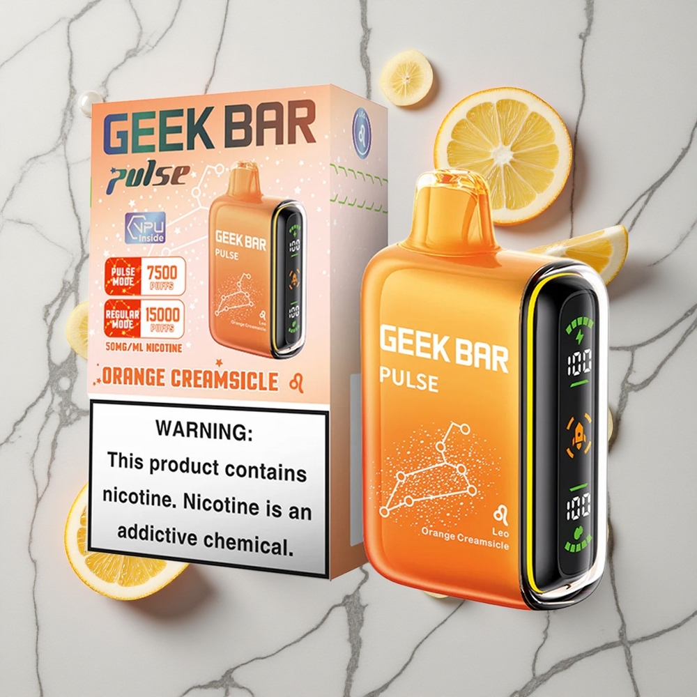 Zodiac-editie Geek Bar Pulse 15000 Puffs 16ML E-liquid 5% Nicotine wholesale Netherlands