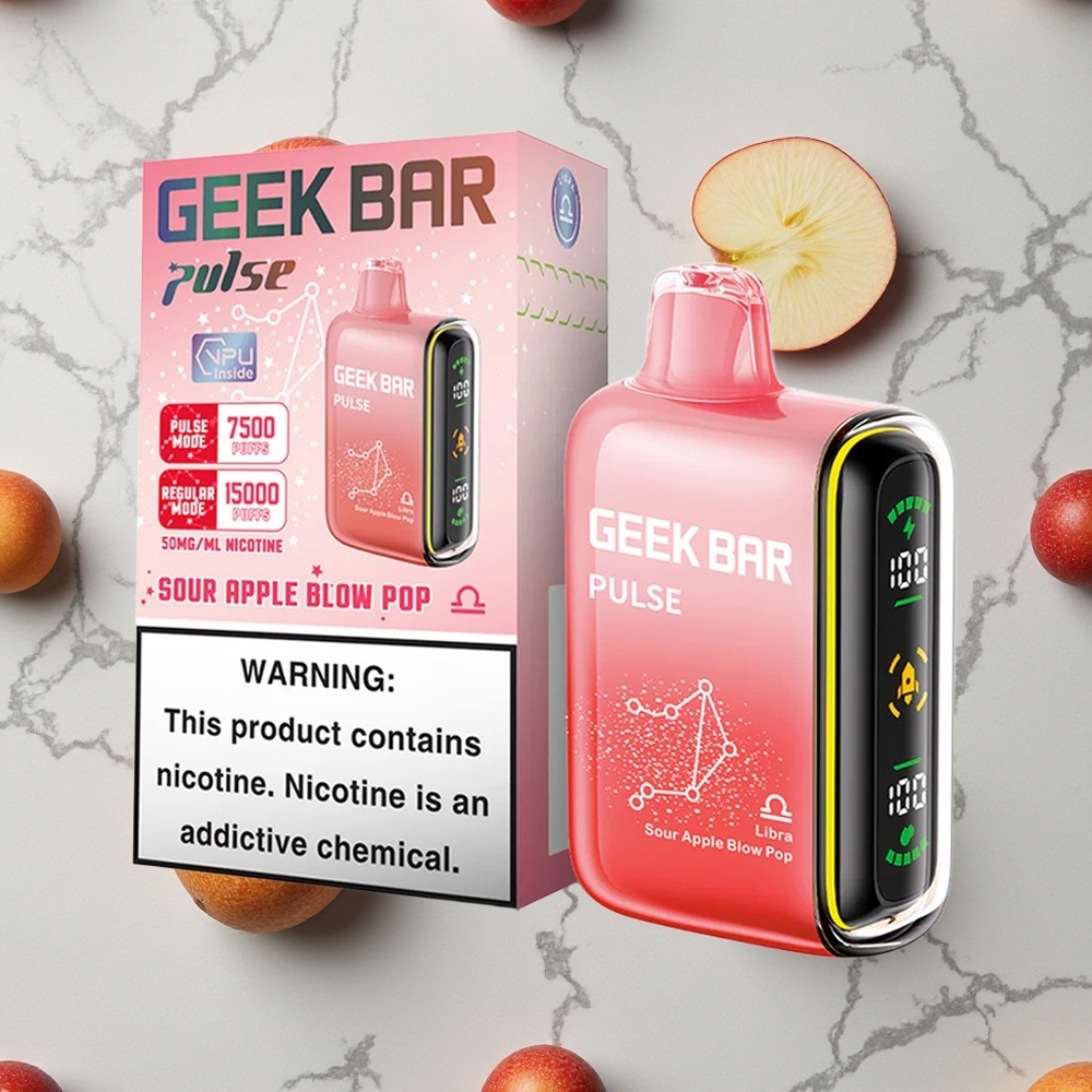 Zodiac-editie Geek Bar Pulse 15000 Puffs 16ML E-liquid 5% Nicotine wholesale Netherlands