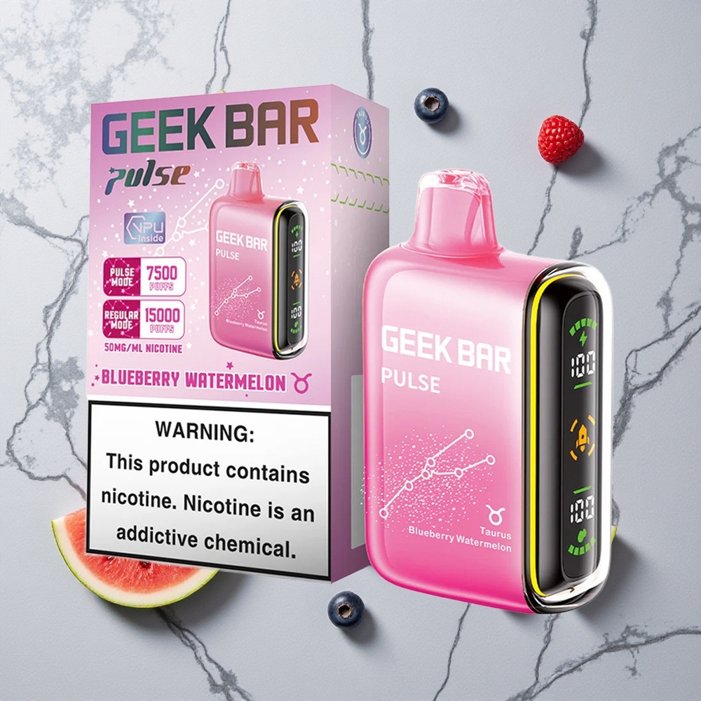 Zodiac-editie Geek Bar Pulse 15000 Puffs 16ML E-liquid 5% Nicotine wholesale Netherlands