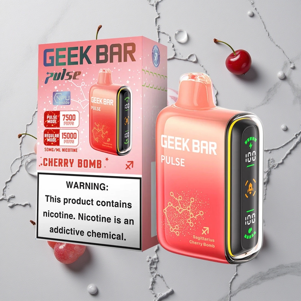 Zodiac-editie Geek Bar Pulse 15000 Puffs 16ML E-liquid 5% Nicotine wholesale Netherlands