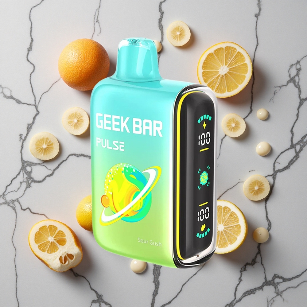 Zure editie Geek Bar Pulse 15000 Puffs Met Instelbare Luchtstroom wholesale Netherlands