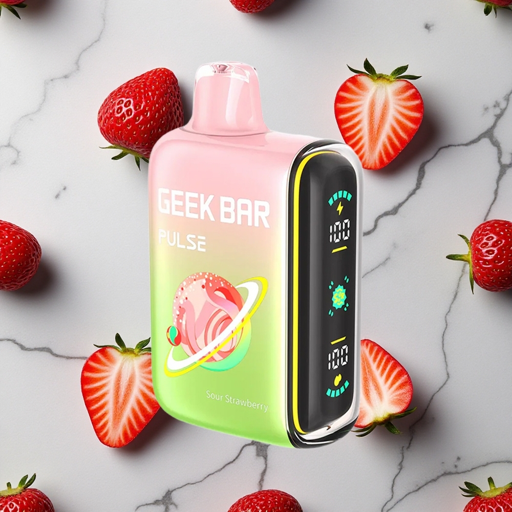 Zure editie Geek Bar Pulse 15000 Puffs Met Instelbare Luchtstroom wholesale Netherlands