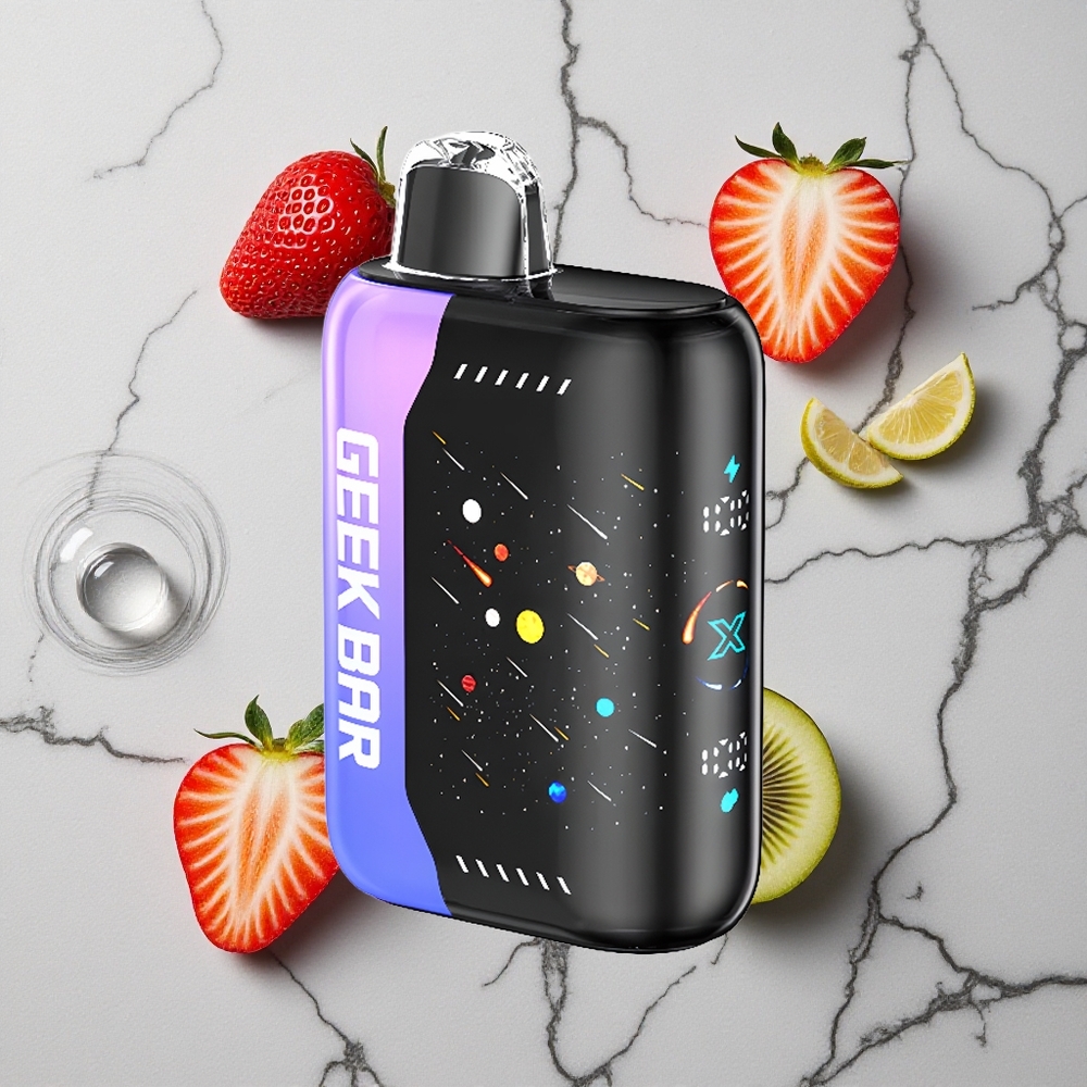 Meteoor Editie Geek Bar Pulse X 25000 Puffs Dual Mesh Coil 18mL Voorgevulde Vloeistof wholesale Netherlands