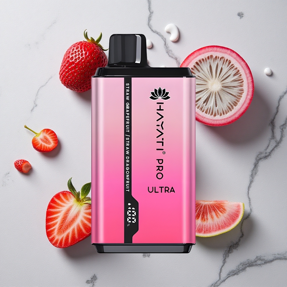 Aardbei Grapefruit Hayati Pro Ultra 15000 Puffs 850mAh 2 12ml wholesale Netherlands