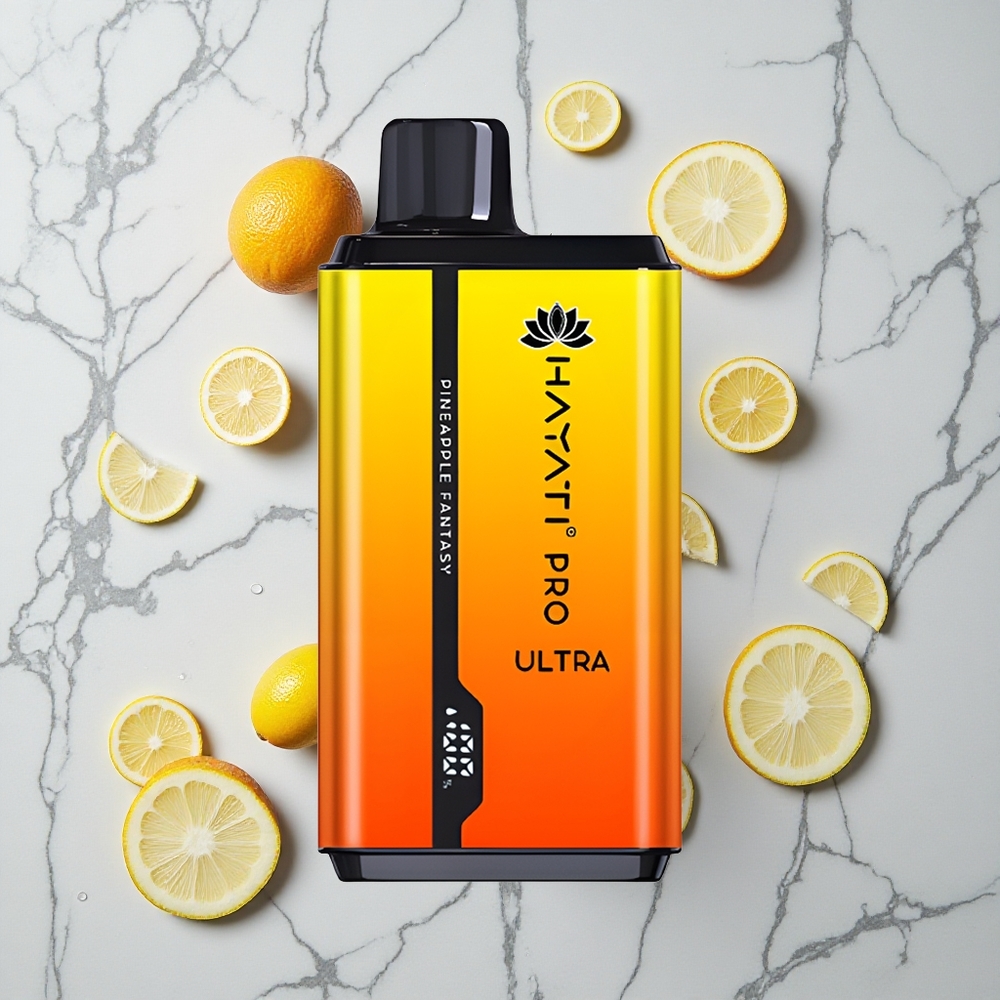 Ananas Fantasie Hayati Pro Ultra 15000 Puff Wegwerp Vape 850mAh Accu wholesale Netherlands